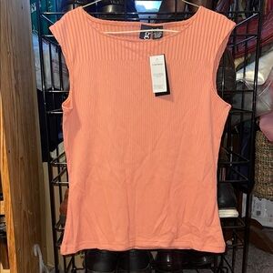 NWT Women Coral Sleeveless Top